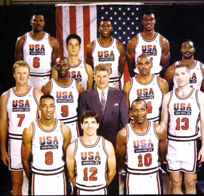 USA Dream Team - 1992 Mens Olympic Basketball Team