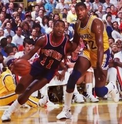 Magic & Isiah feud over gay rumors, Dream Team