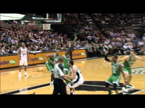 Video: Manu Ginóbili fakes out Kevin Garnett