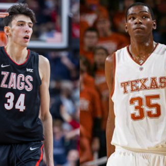 Is Gonzaga's Chet Holgren really the "white Kevin Durant"?