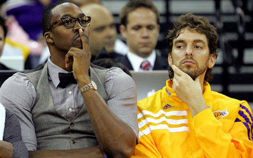 Pau Gasol and Dwight Howard Out Indefinitely