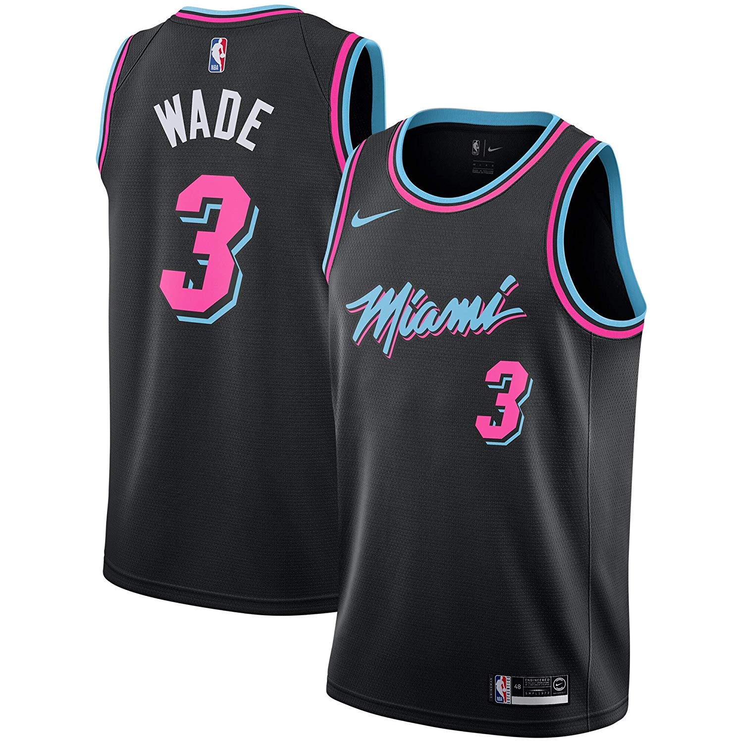 Bam Ado #13 Miami Heat Basketball Jersey City Edition Stitched Pink 