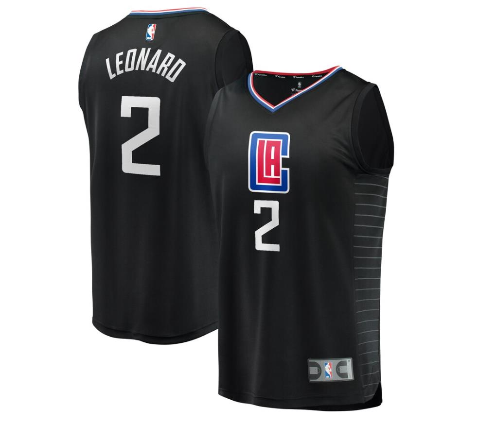 clippers white and black jersey
