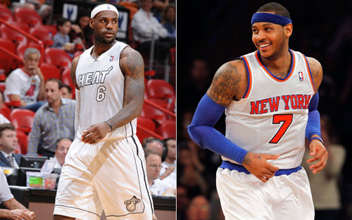 Lakers Set Sights on Landing LeBron, Melo in 2014 