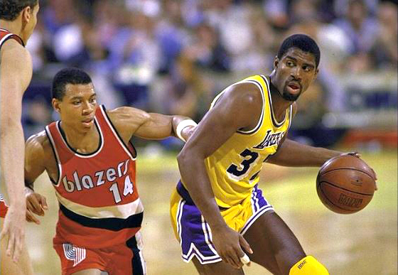magic johnson biggest blowouts