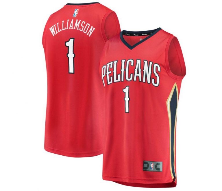 new orleans zion williamson jersey