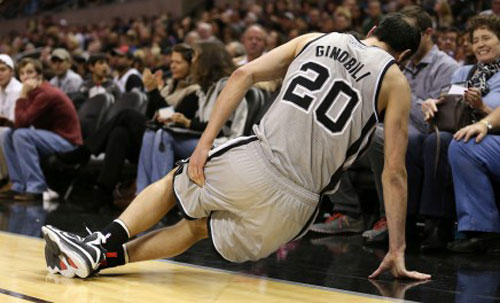 Manu Ginobili Out 10-14 Days
