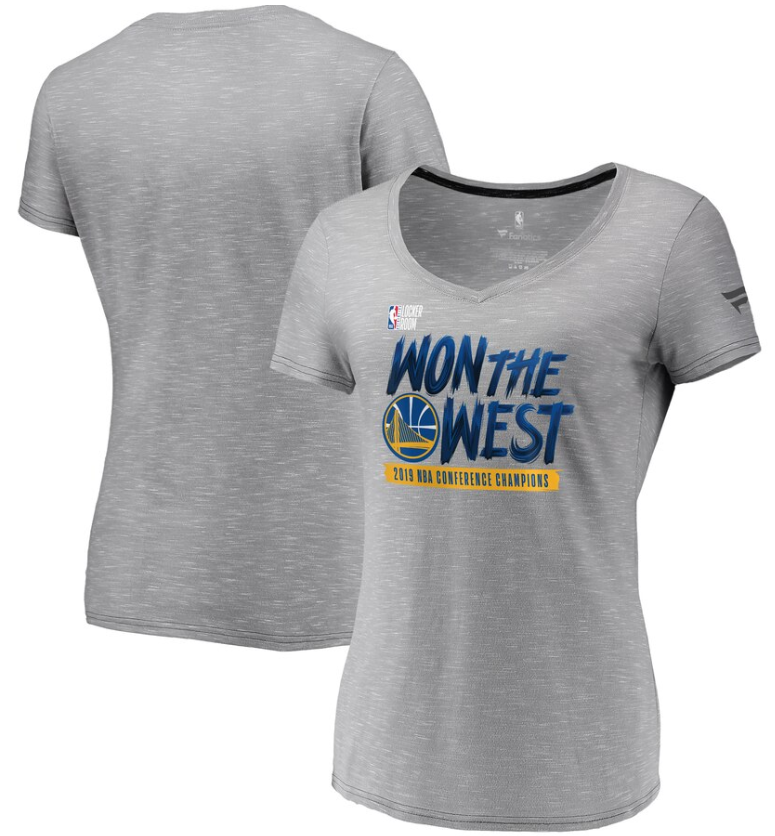 Warriors Won the West Western Conference Champion T-Shirt 2019