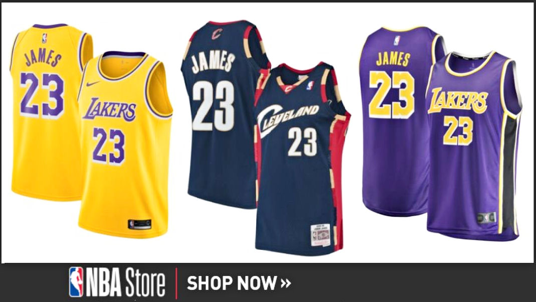 NBA jerseys Australia: Top selling jerseys, merchandise; LeBron