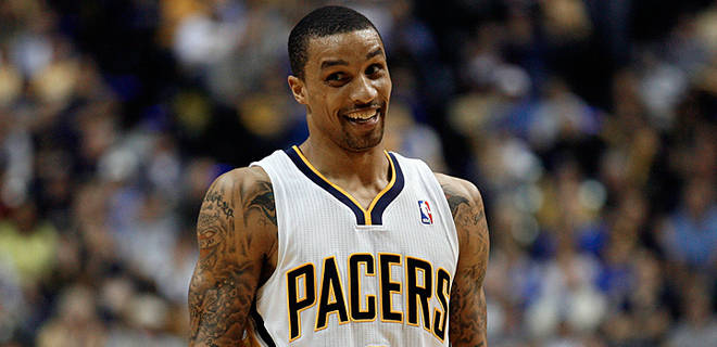 George Hill opens up a circus in the Fieldhouse