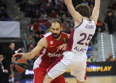 Spanoulis Lifts Olympiacos Over Laboral For The Huge Home Win