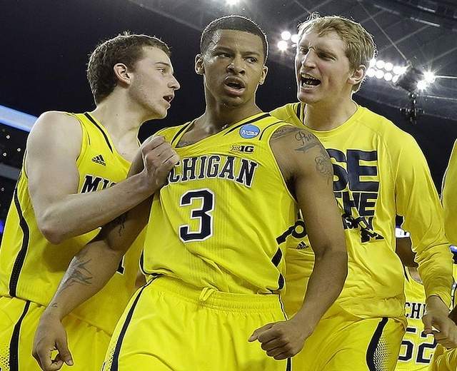 Trey Burke hits amazing three-pointer vs. Kansas (Video)